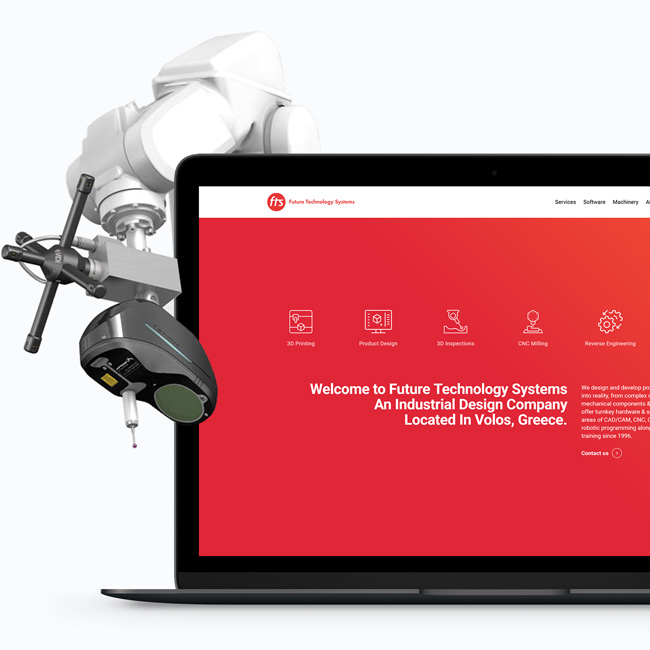 technology business website design services